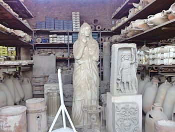 Statues in store