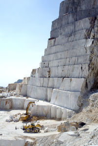 Massa carrara marble mines