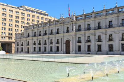 Buildings in city