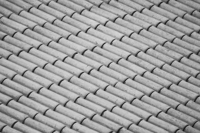 Full frame shot of roof tiles