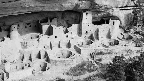 Close-up of old ruins