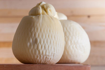 Close-up of food on table