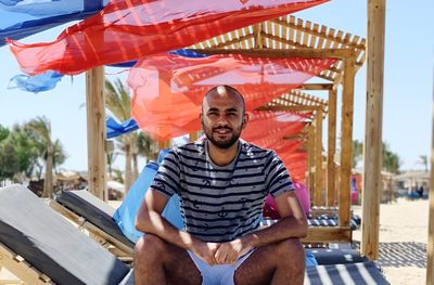 Beach portrait