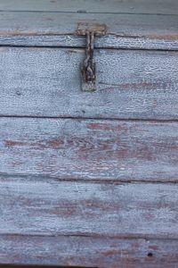 Full frame shot of rusty metal door