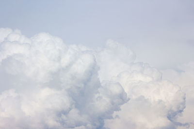 Low angle view of clouds in sky