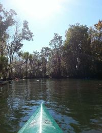 Scenic view of river against sky