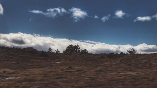 Panoramic view of landscape against sky