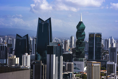 Skyscrapers in city