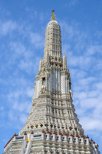 Low angle view of historical building against sky