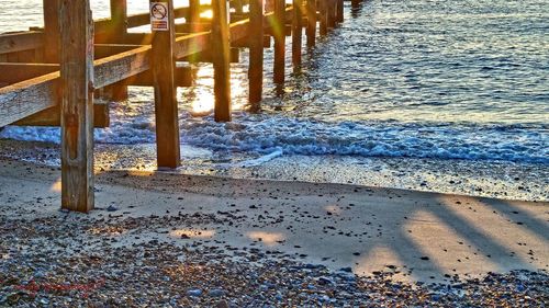 Scenic view of beach