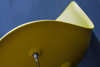 Close-up of drink against black background