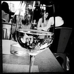 Close-up of beer in restaurant