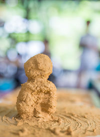 Close-up of cookies on table