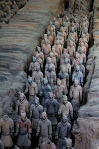 Close-up of buddha statue