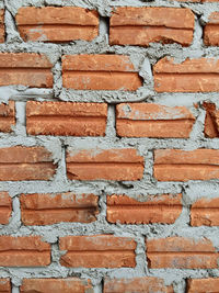 Full frame shot of brick wall