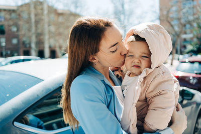 Mother and daughter