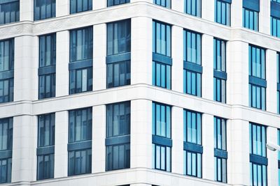 Low angle view of modern building