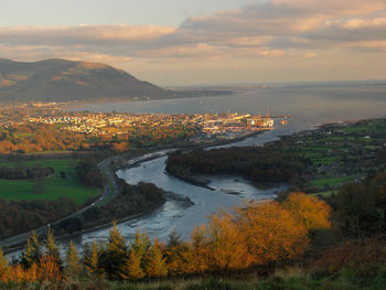 Narrow water and carlingford lough are part of the irish border, crucial after brexit