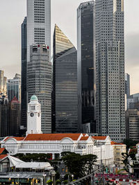 Skyscrapers in city