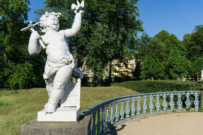 Sculpture at park