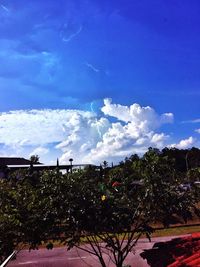 Scenic view of landscape against cloudy sky