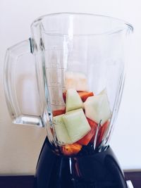 Close-up of drink in glass