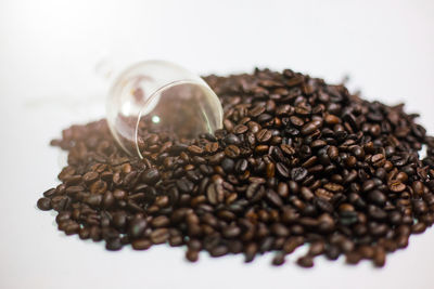 Close-up of coffee beans