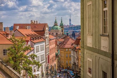 Buildings in city