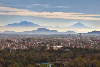 Aerial view of cityscape