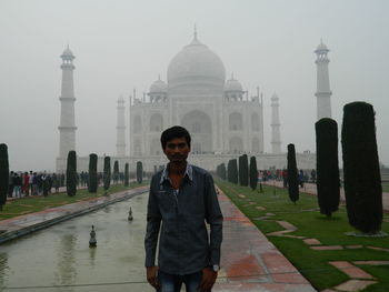 Portrait of a temple