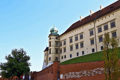 Low angle view of building against sky