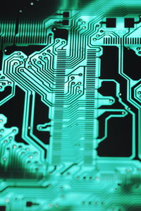 Full frame shot of circuit board