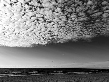 Close-up of sea against sky