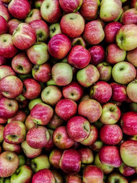 Full frame shot of apples