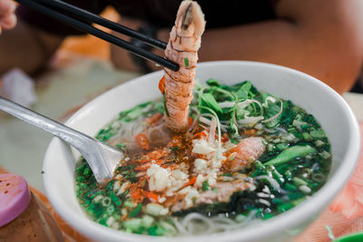 Close-up of food in bowl