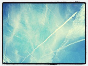 Low angle view of cloudy sky