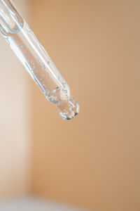 Close-up of icicles