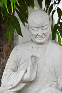 Close-up of statue