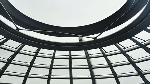 Architectural detail of the reichstag