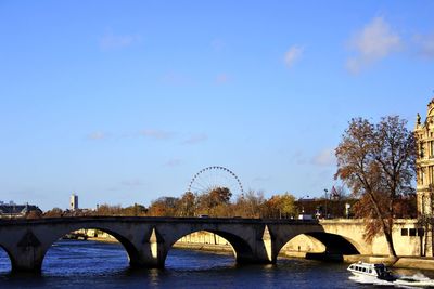 Bridge over river