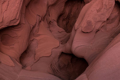 Full frame shot of rock formation