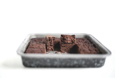 Close-up of chocolate cake