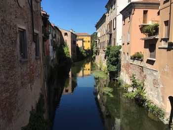 Panoramic view of old town against sky