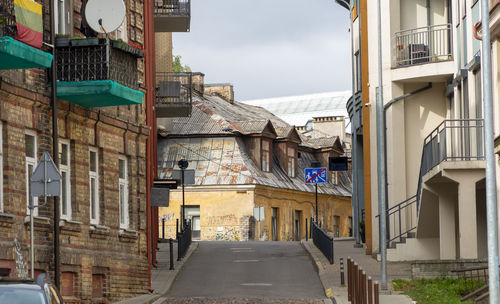 Buildings in city