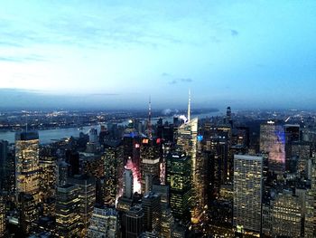 Aerial view of cityscape