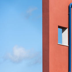 Low angle view of building against sky