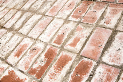 Full frame shot of tiled floor