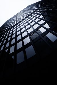 Low angle view of skylight