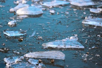 Ice on lake