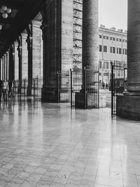 Interior of modern building